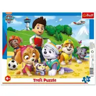 Paw Patrol In Azione Puzzle con Cornice 25 Pezzi - Trefl