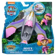 Paw Patrol: Jungle Pups Skye minifigura con veicolo falco - Spin Master