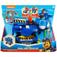 Paw Patrol: Rise and Rescue Chase veicolo trasformabile con figura - Spin Master