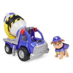 Paw Patrol Rubble & Crew: Veicolo Betoniera di Rubble - Spin Master immagine 2
