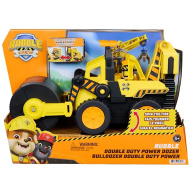 Paw Patrol: Rubble e la sua squadra Doppio Dozer rullo compressore con figurina di Rubble - Spin Master