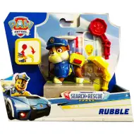 Paw Patrol: Search &amp; Rescue Rubble cucciolo con accessori - Spin Master