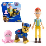 Paw Patrol: Set di personaggi Chase Story e Capitano Turbo - Spin Master
