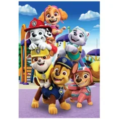 Paw Patrol Supercolor puzzle da 104 pezzi - Clementoni immagine 2