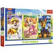 Paw Patrol i nostri cuccioli puzzle 3x50 pezzi - Trefl