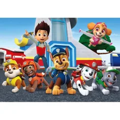 Paw Patrol pronti per lazione puzzle maxi supercolor da 104 pezzi - Clementoni immagine 2