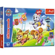 Paw Patrol puzzle con glitter da 100 pezzi - Trefl