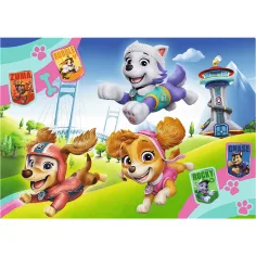 Paw Patrol puzzle con glitter da 100 pezzi - Trefl immagine 2
