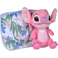 Peluche Disney Stitch Angel con coperta da 25 cm - Simba Toys