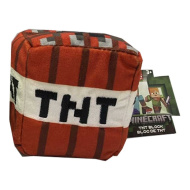Peluche Minecraft Blocks - Figura Blocco TNT - Mattel