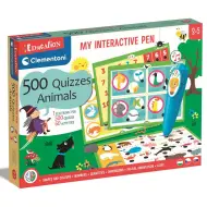 Penna interattiva 500 quiz sugli animali per lo sviluppo delle abilità - Clementoni