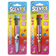Penna profumata Scentos a 10 colori, in varie versioni