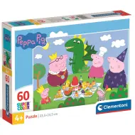Peppa Pig 60 pezzi Supercolor puzzle - Clementoni