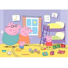 Peppa Pig 60 pezzi maxi puzzle - Clementoni immagine 2