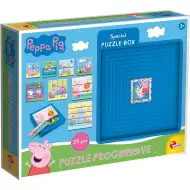 Peppa Pig 8 in 1 puzzle progressivo da 25 pezzi - Lisciani