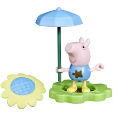 Peppa Pig: Amici delle pozzanghere di fango - Personaggio giocattolo di George - Hasbro immagine 2