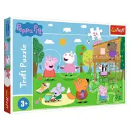 Peppa Pig Divertimento nellerba puzzle Maxi da 24 pezzi - Trefl