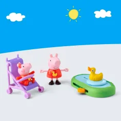 Peppa Pig: Le avventure di Peppa - Peppa ed Evie al parco playset - Hasbro immagine 3