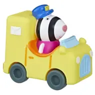 Peppa Pig Piccolo Buggy: Zoe Zebra con carro postale - Hasbro