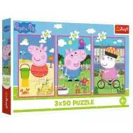 Peppa Pig il potere dellamicizia puzzle 3x50 pezzi - Trefl