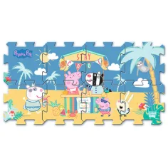 Peppa Pig in vacanza puzzle in spugna - Trefl immagine 2