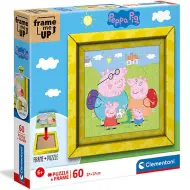 Peppa Pig puzzle incorniciato 60 pezzi - Clementoni