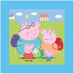 Peppa Pig puzzle incorniciato 60 pezzi - Clementoni immagine 2
