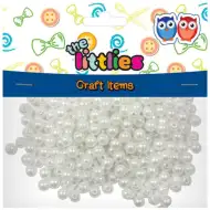 Perle decorative bianche 15g 8mm