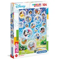 Personaggi Disney Supercolor puzzle 104 pezzi - Clementoni