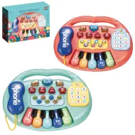 Pianoforte elettrico per bambini con luci e suoni, disponibile in due varianti, 1 pezzo