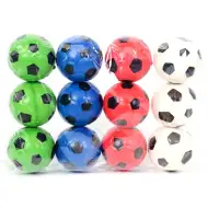 Piccola palla da softball con motivo calcistico 6,3 cm 1 pezzo