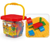 Piccoli mattoncini in secchiello da gioco - Wader