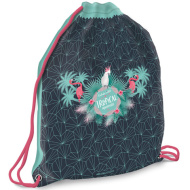 Pink Flamingo sacca da ginnastica, borsa sportiva