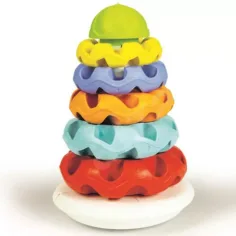 Piramide ad anelli in plastica riciclata al 100% - Clementoni baby immagine 2