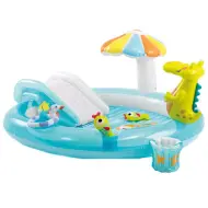 Piscina gonfiabile con alligatore 201x170x84cm - Intex