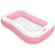 Piscina per bambini rettangolare rosa 166x100x25cm - Intex