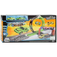 Pista da corsa: circuito super loop a 360° con 2 macchinine in scala 1/64