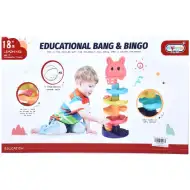 Pista di biglie del coniglio Bingo