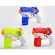 Pistola ad acqua con serbatoio trasparente in diverse varianti di colore