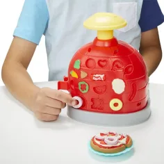 Play-Doh: Creazioni in cucina set per fare la pizza con accessori 284g - Hasbro immagine 4