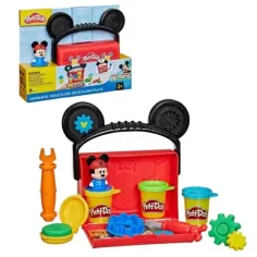Play-Doh: Disney Jr. On-The-Go Mickey - set portatile di pasta modellabile - Hasbro immagine 2