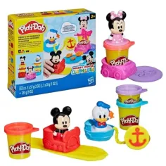 Play-Doh: Disney Jr. Stamp & Go Megapack set di plastilina - Hasbro