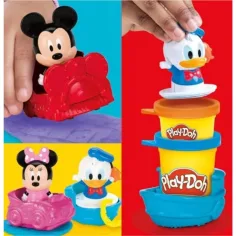 Play-Doh: Disney Jr. Stamp & Go Megapack set di plastilina - Hasbro immagine 2