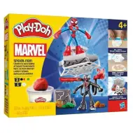 Play-Doh: Marvel Spider-Man Launch &amp; Slice set da combattimento - Hasbro