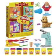 Play-Doh: Mini Bundle 4 in 1 - collezione classica di giochi, set di plastilina - Hasbro