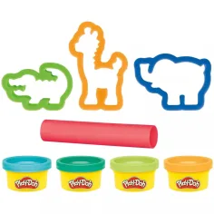 Play-Doh: Mini set da safari con 4 vasetti di plastilina - Hasbro immagine 2
