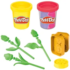 Play-Doh: Piccoli fiori - Set di pasta modellabile girasole e margherita - Hasbro immagine 3