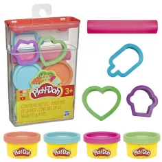 Play-Doh: Set di pasta da modellare con contenitore – con formine per dolci - Hasbro immagine 1