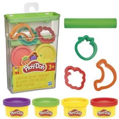 Play-Doh: Set di pasta da modellare in contenitore – con formine a forma di frutta - Hasbro