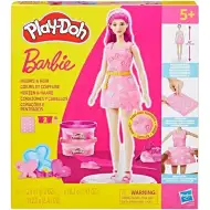 Play-Doh: Set di pasta modellabile Barbie cuori e corona con bambola - Hasbro